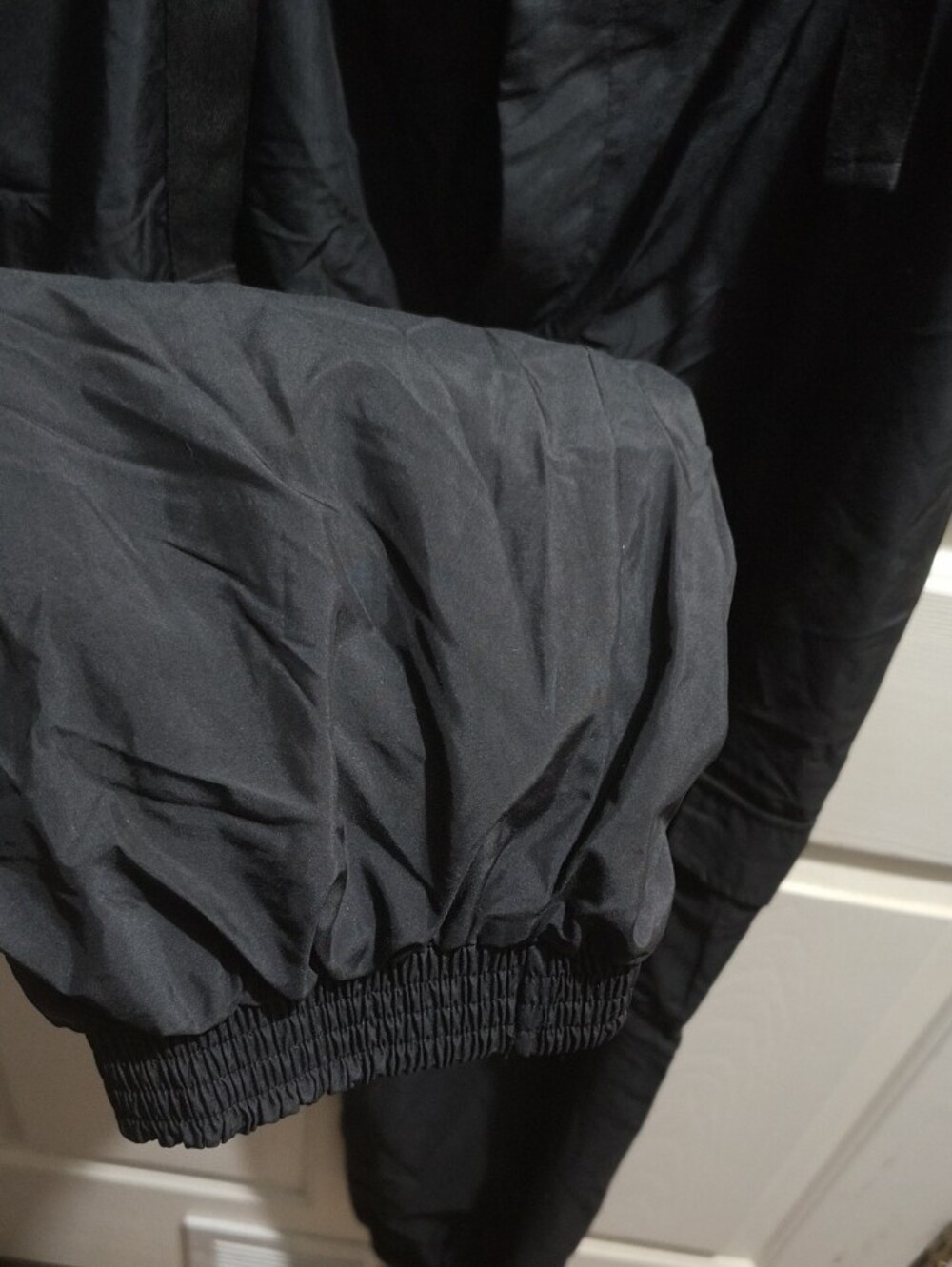 Black Men's Snow/Ski Pants with Adjustable Suspenders - Picture 3 of 4